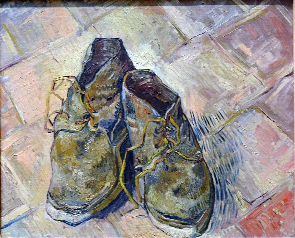 08 Shoes - Vincent van Gogh 1888 - New York Metropolitan Museum of Art